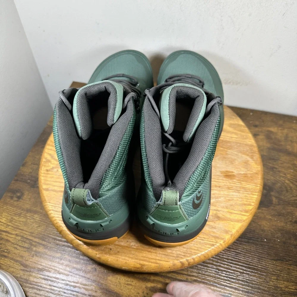 Topo Athletic Trailventure 2 WP Mens 15 Dark Green Clay Hiking Boots M054